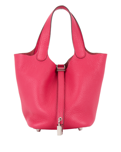 Picotin 18 in Clemence Rose Extreme, front view